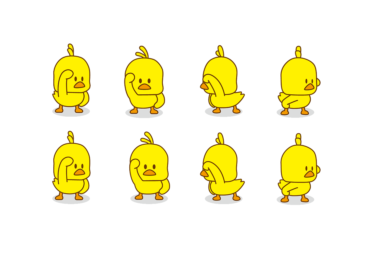 小黄鸭|平面|ip形象|牛奶雪糕_原创作品-站酷(zcool)