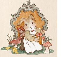 魔法森林的兔子