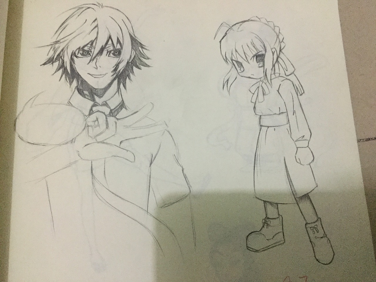 一些临摹or原创的手绘练习作品