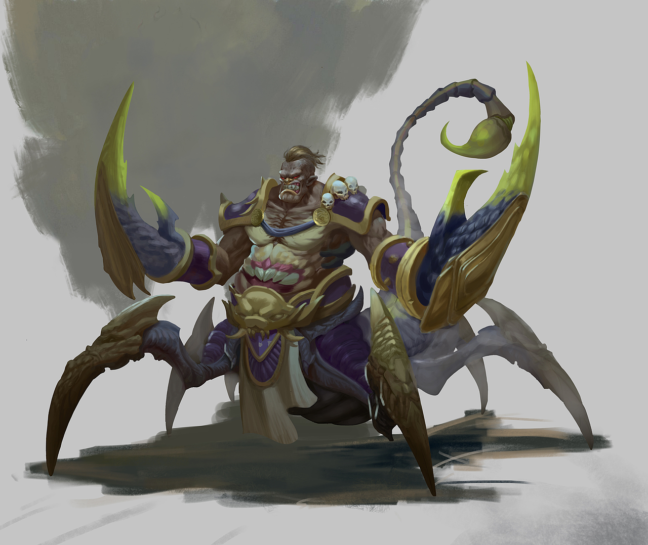 怪物系列|插画|游戏原画|鲨漠鱼 - 原创作品 - 站酷 (zcool)