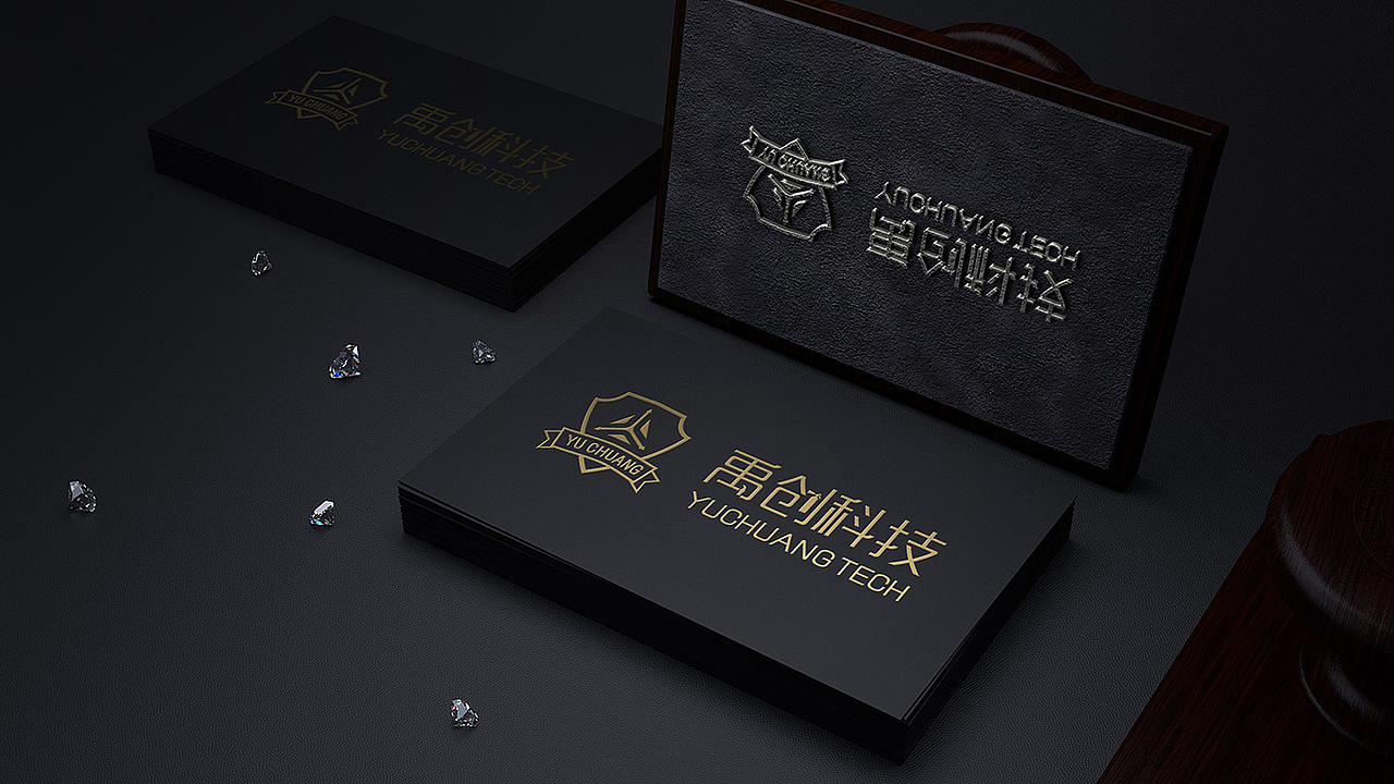 禹创科技logo消防维保设计方案