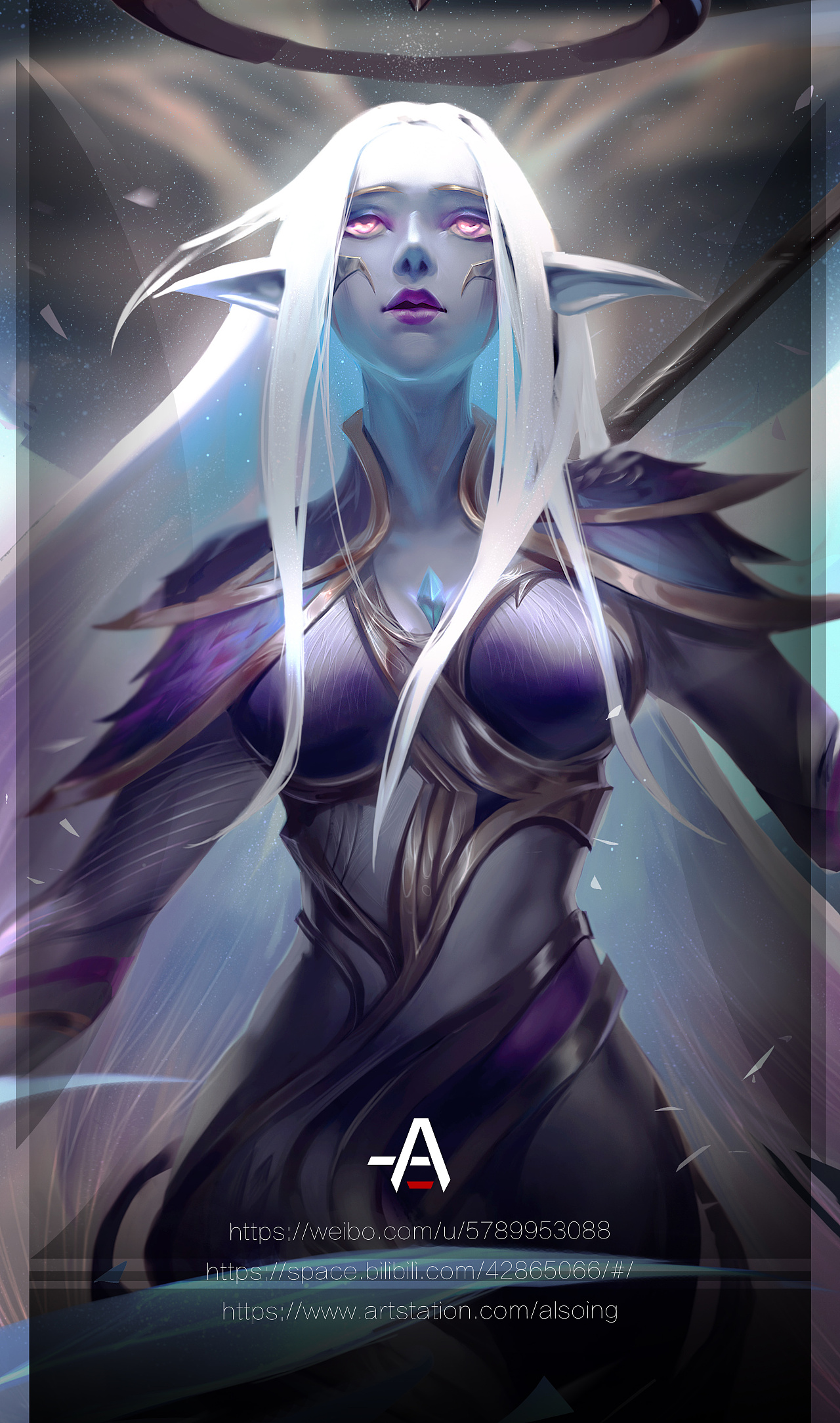 索拉卡同人插图练习