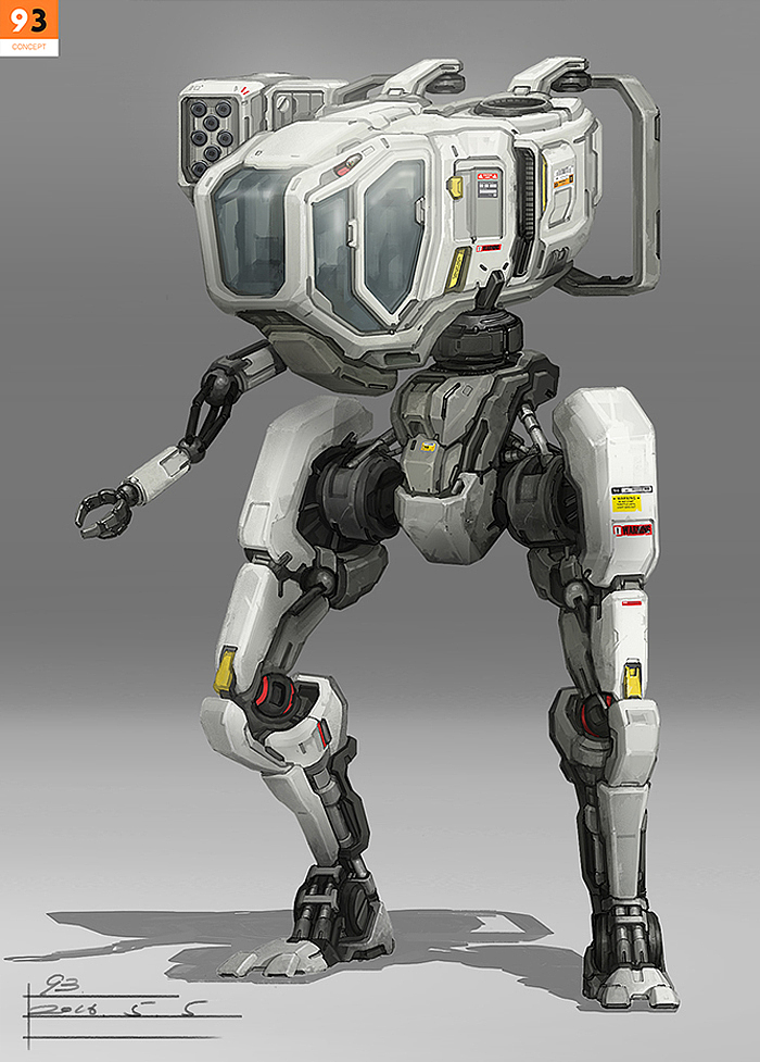 两足机械设定 附简单过程