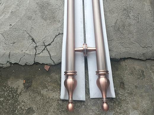 华科教您如何判断仿古铜不锈钢大门拉手表面工艺的优劣