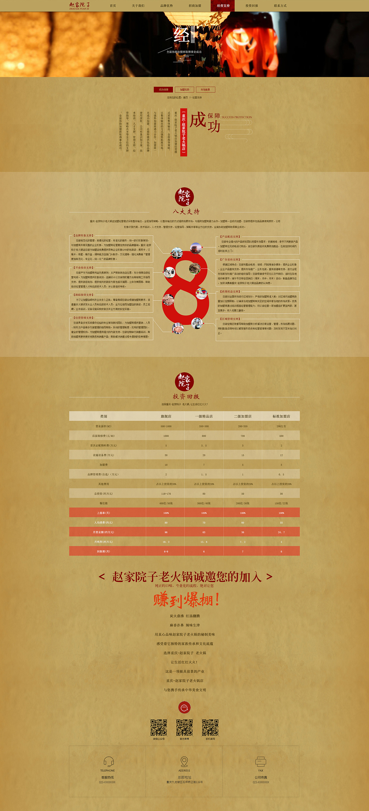 重庆赵家院子老火锅（图ZNjc3ODQxNTY=） - 企业官网 - 站酷设计师wp201002原创素材 - 站酷ZCOOL