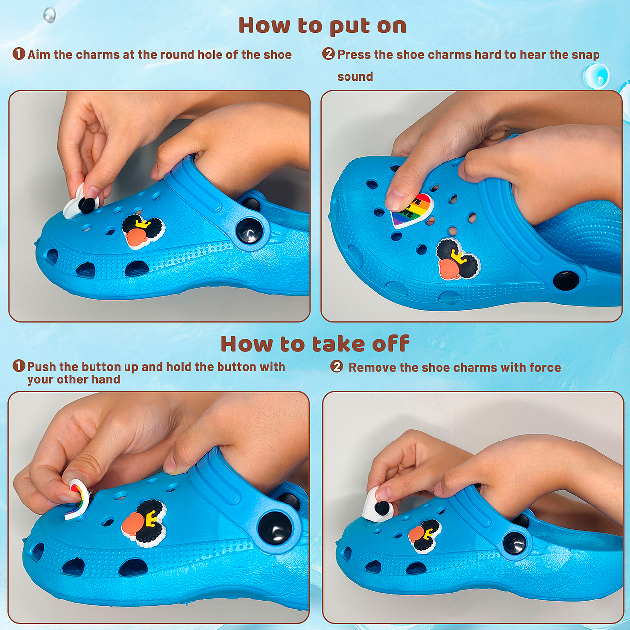 亚马逊(洞洞鞋配饰)主图+附图