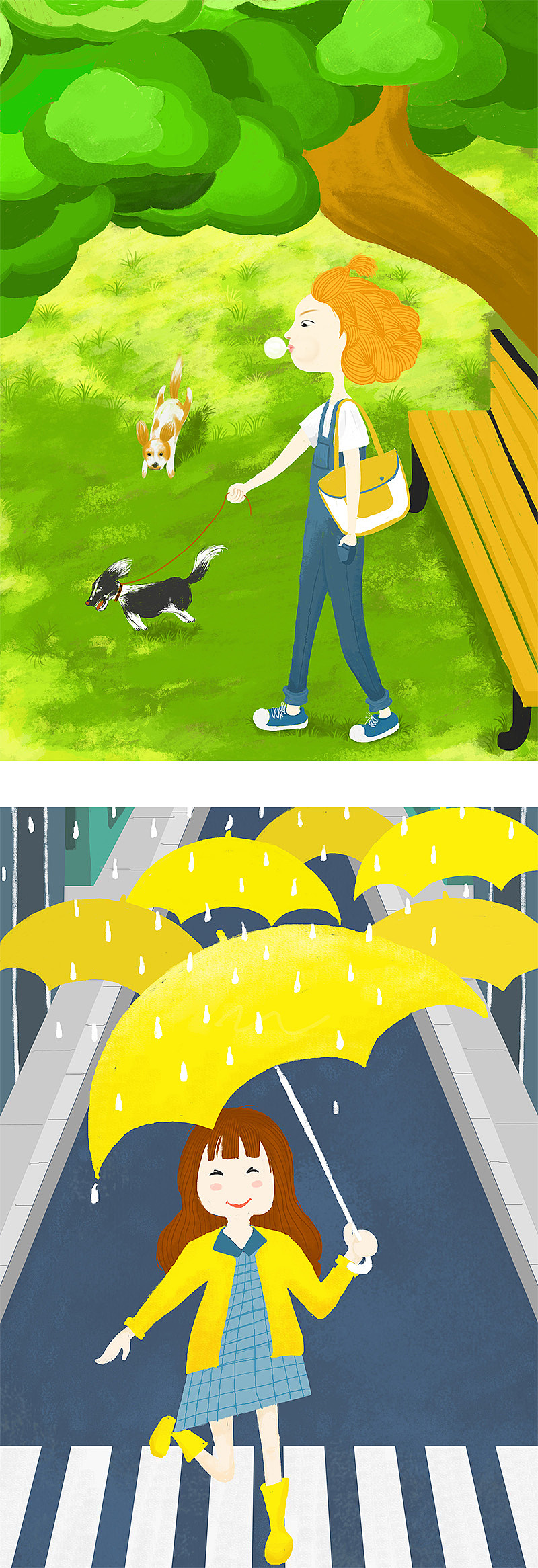 【天气】-晴天·雨天