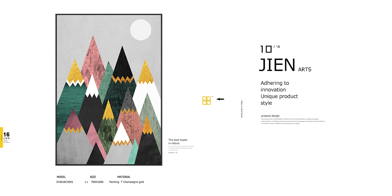 #装饰画##简约风格##室内装饰##软装配饰##酒店会所#（图ZOTI4MDAzNDg=） - 绘画 - 站酷设计师集恒工艺实物画原创素材 - 站酷ZCOOL