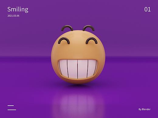 Blender笑臉系列（個人主頁-ZNTExNTMzNDA=） - 運(yùn)營設(shè)計 - 站酷設(shè)計師mjxz100原創(chuàng)素材 - 站酷ZCOOL