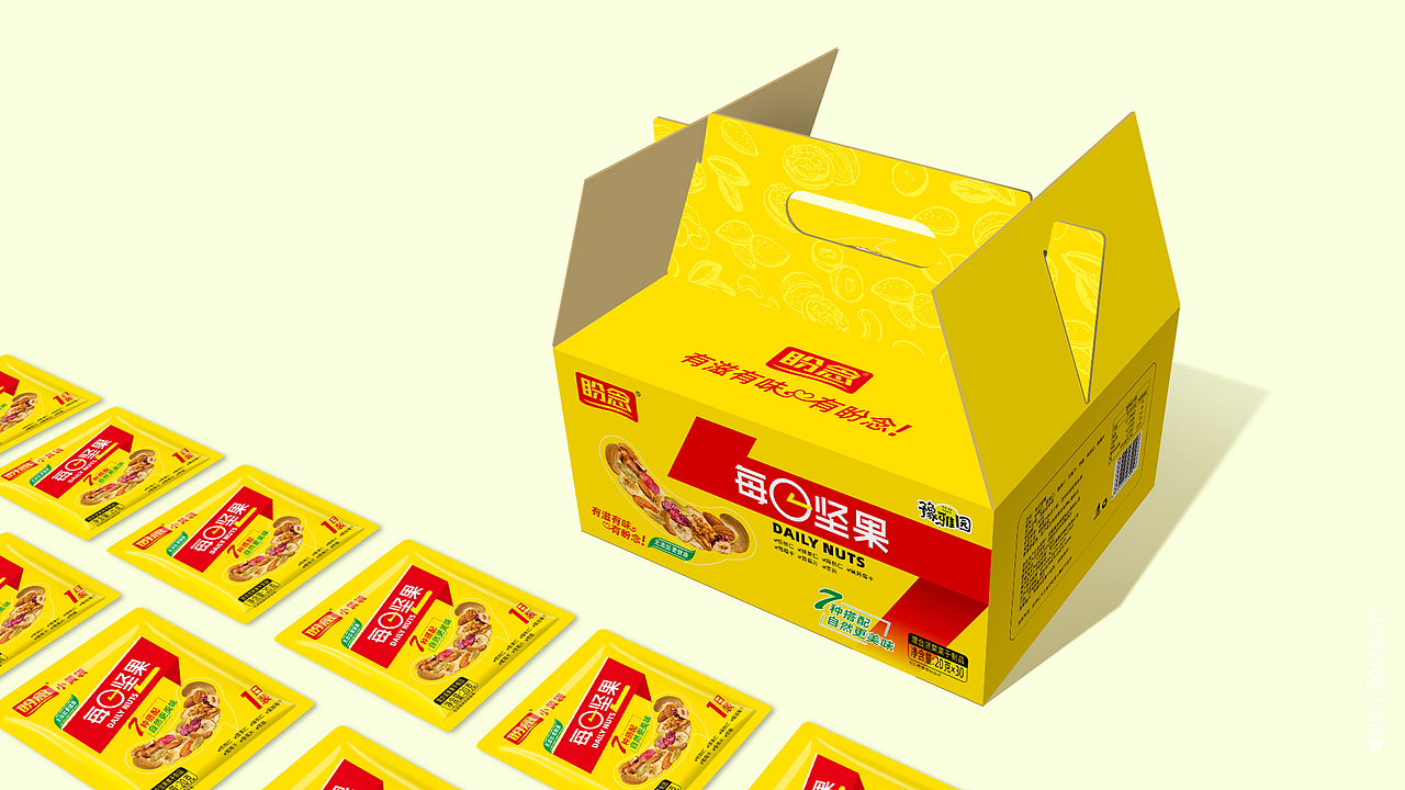 每日坚果包装设计