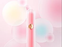 化妆品C4D--女孩心中的梦幻