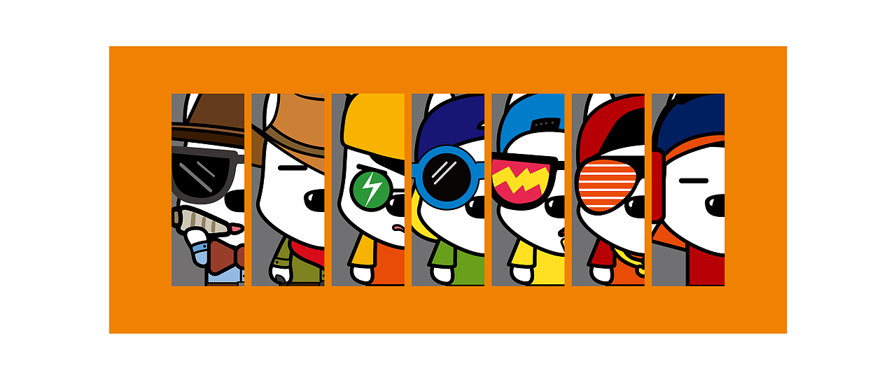 狗（图ZMTA4NTAyODM2） - 新锐潮流插画 - 站酷设计师子晋原创素材 - 站酷ZCOOL