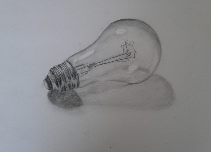 分享收藏故宫边走边画故宫&天安门素描静物写生龙虾素描静物灯泡里的