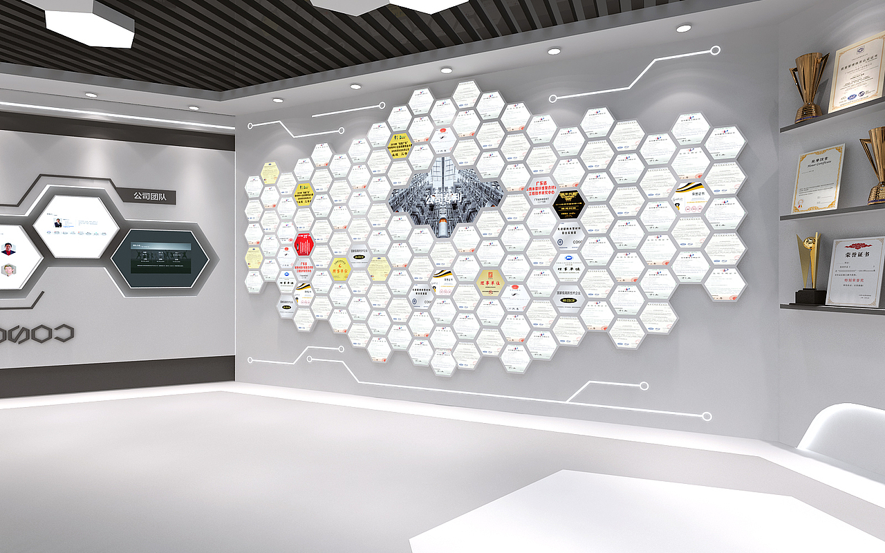 黑白展厅（图ZMjI0Nzk1NzQw） - 展陈设计 - 站酷设计师一叶知秋设计原创素材 - 站酷ZCOOL