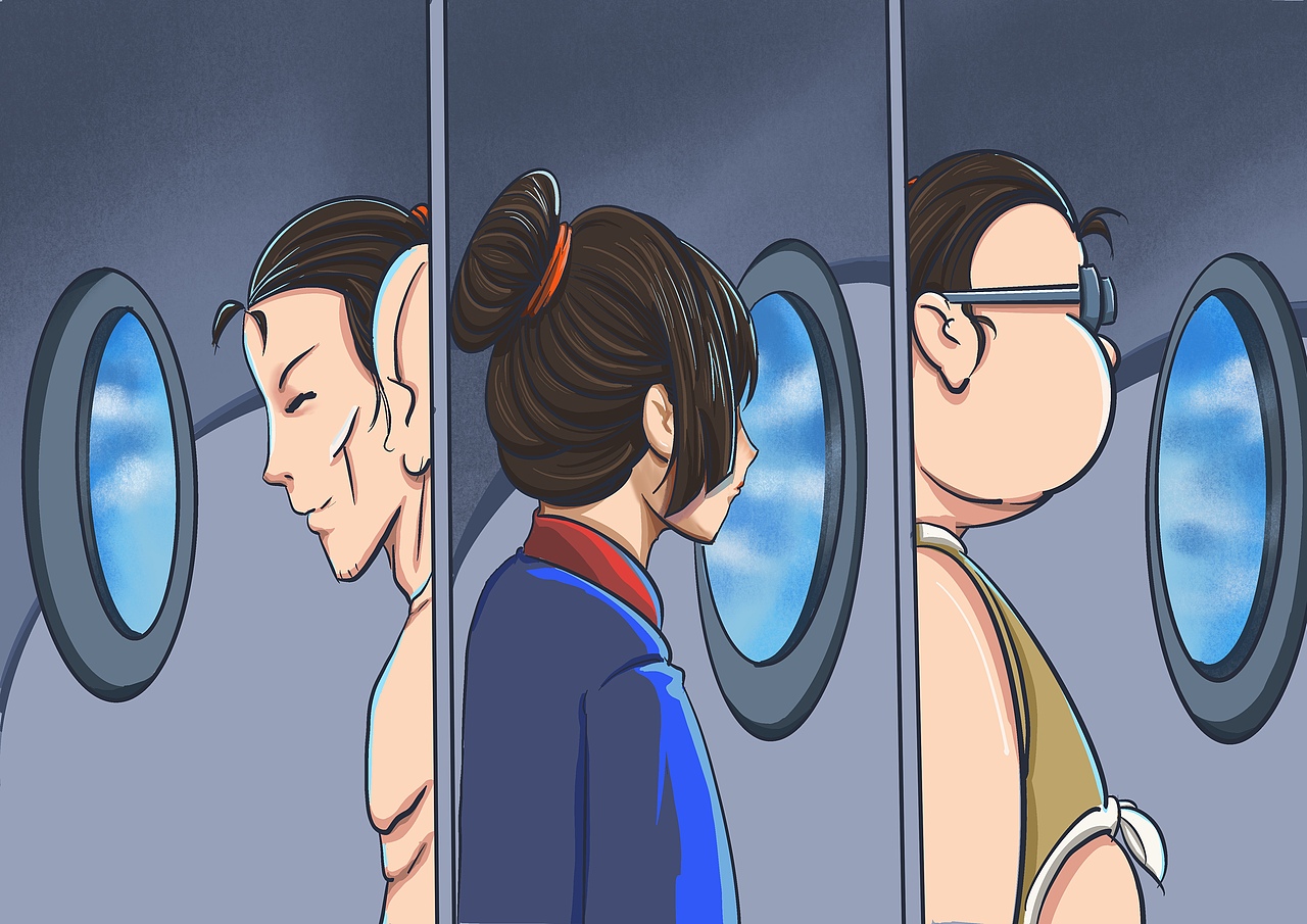 妈祖文化主题插画设计