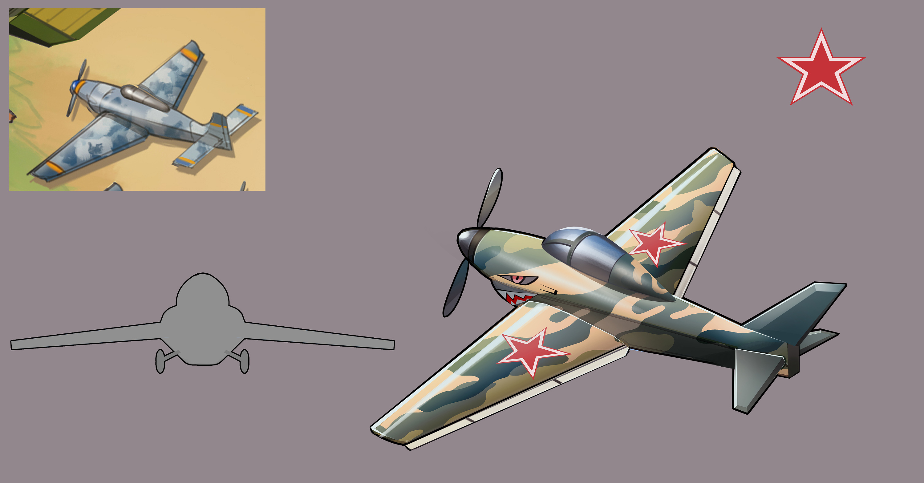 赛道概念设计《军事基地》