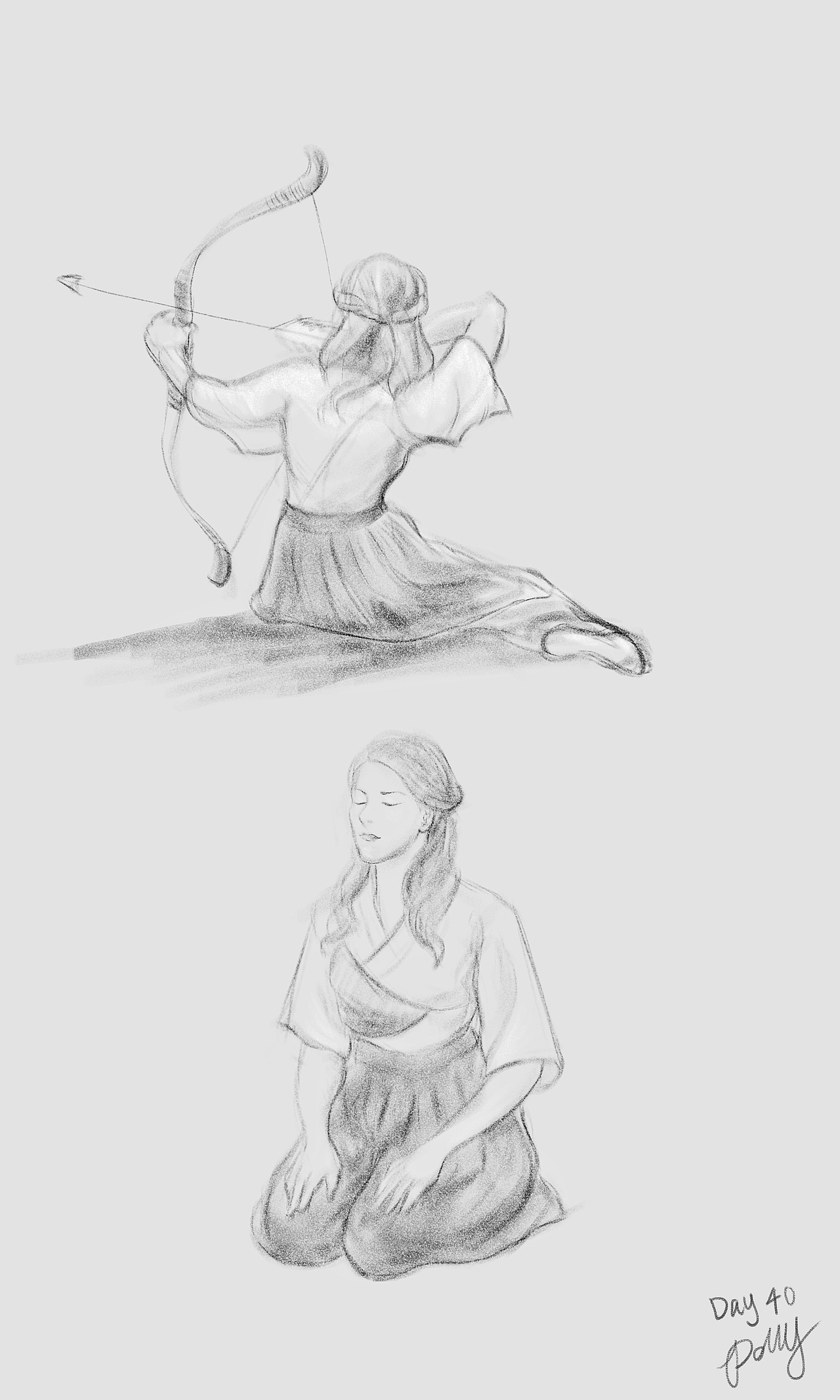 人物速写练习（图ZMjg4Nzc3NzI4） - 创作习作 - 站酷设计师傲雪幽狼_Polly原创素材 - 站酷ZCOOL