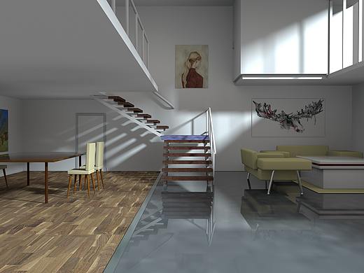 C4D临摹了一个渲染作品