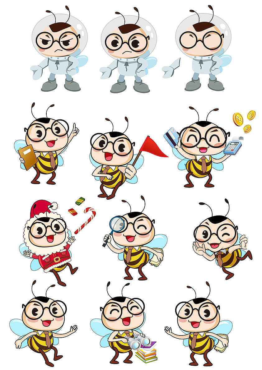 《房地产报》吉祥物设计（图ZNTczNjg3NzY=） - IP形象 - 站酷设计师小点hwt原创素材 - 站酷ZCOOL