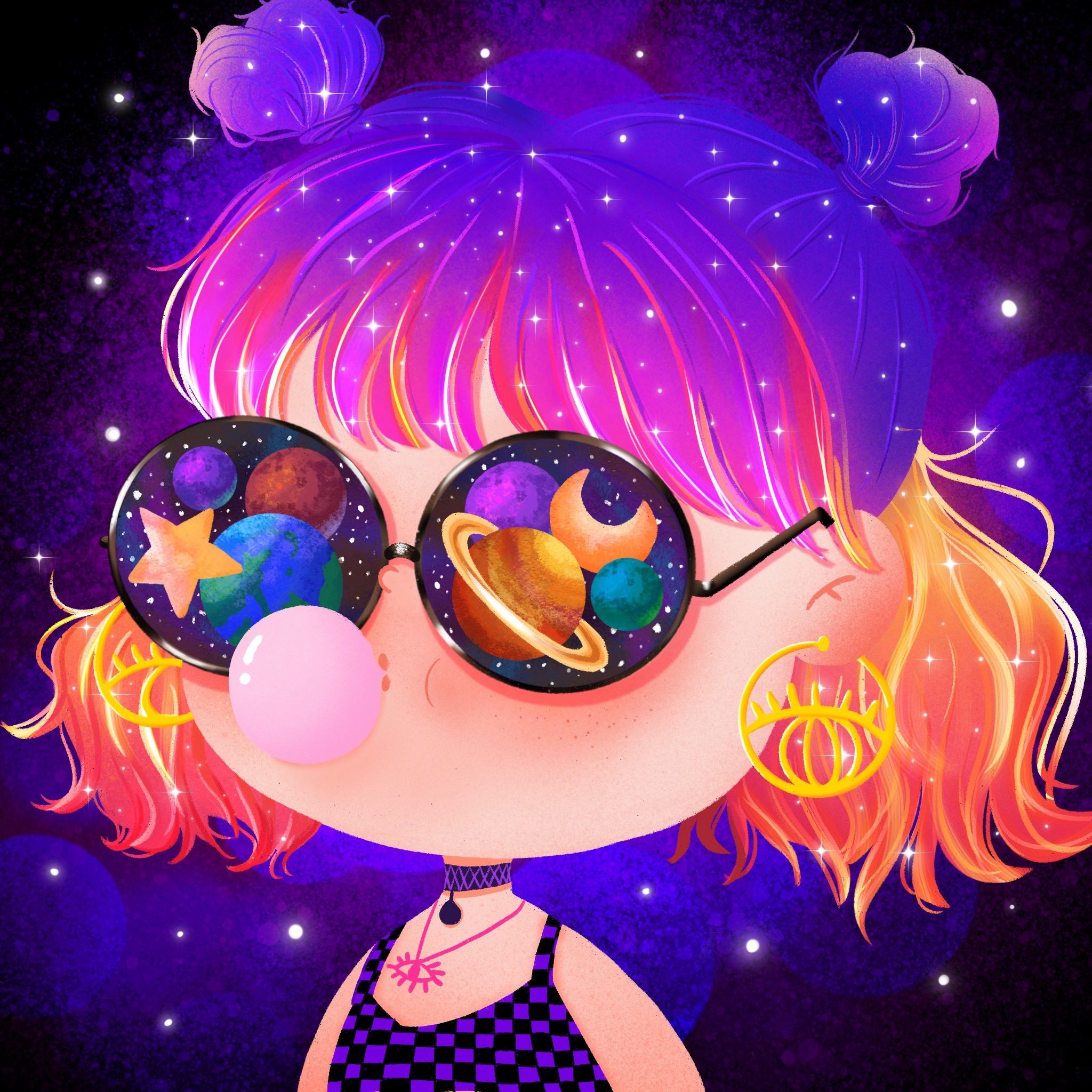 小胖妞系列 — 头像篇