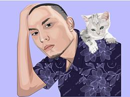 AI 矢量插畫 人物 肖像