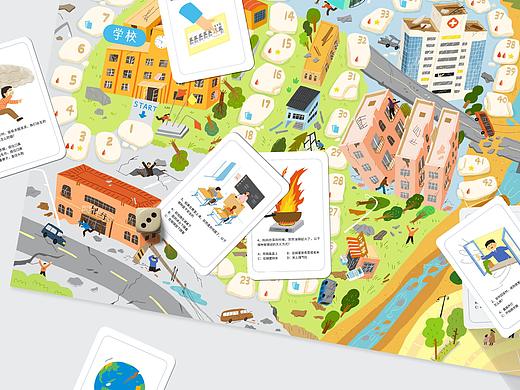  桌游｜灾害教育课程教具