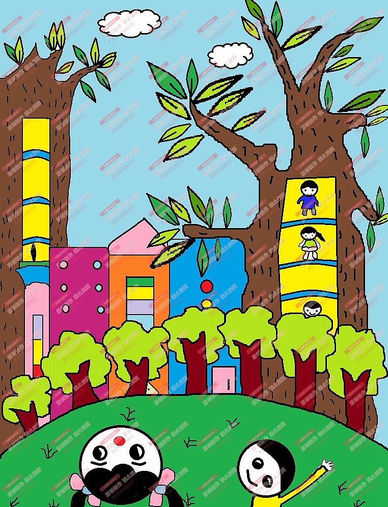 中小学生电脑绘画作品创作制作