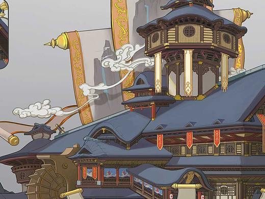 古建設(shè)計（個人主頁-ZMzgwNjc3NzY=） - 游戲原畫 - 站酷設(shè)計師小超chao原創(chuàng)素材 - 站酷ZCOOL