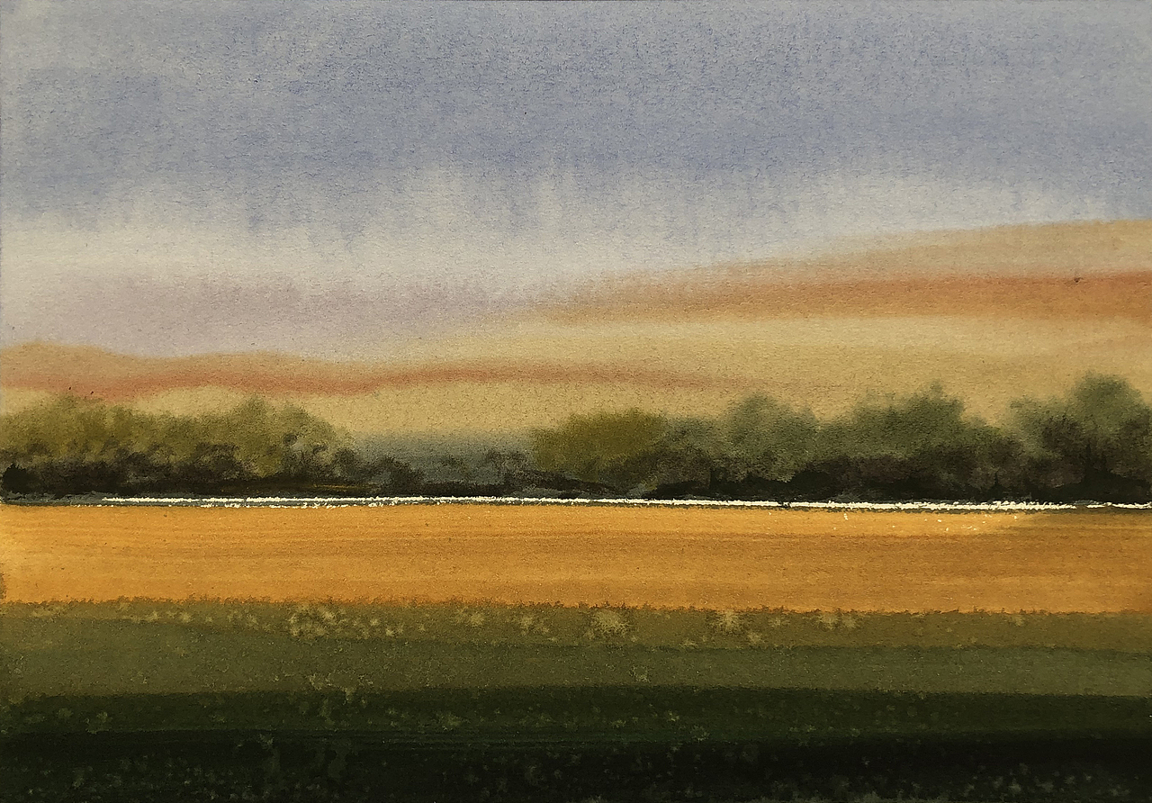 2021 国庆水彩速写