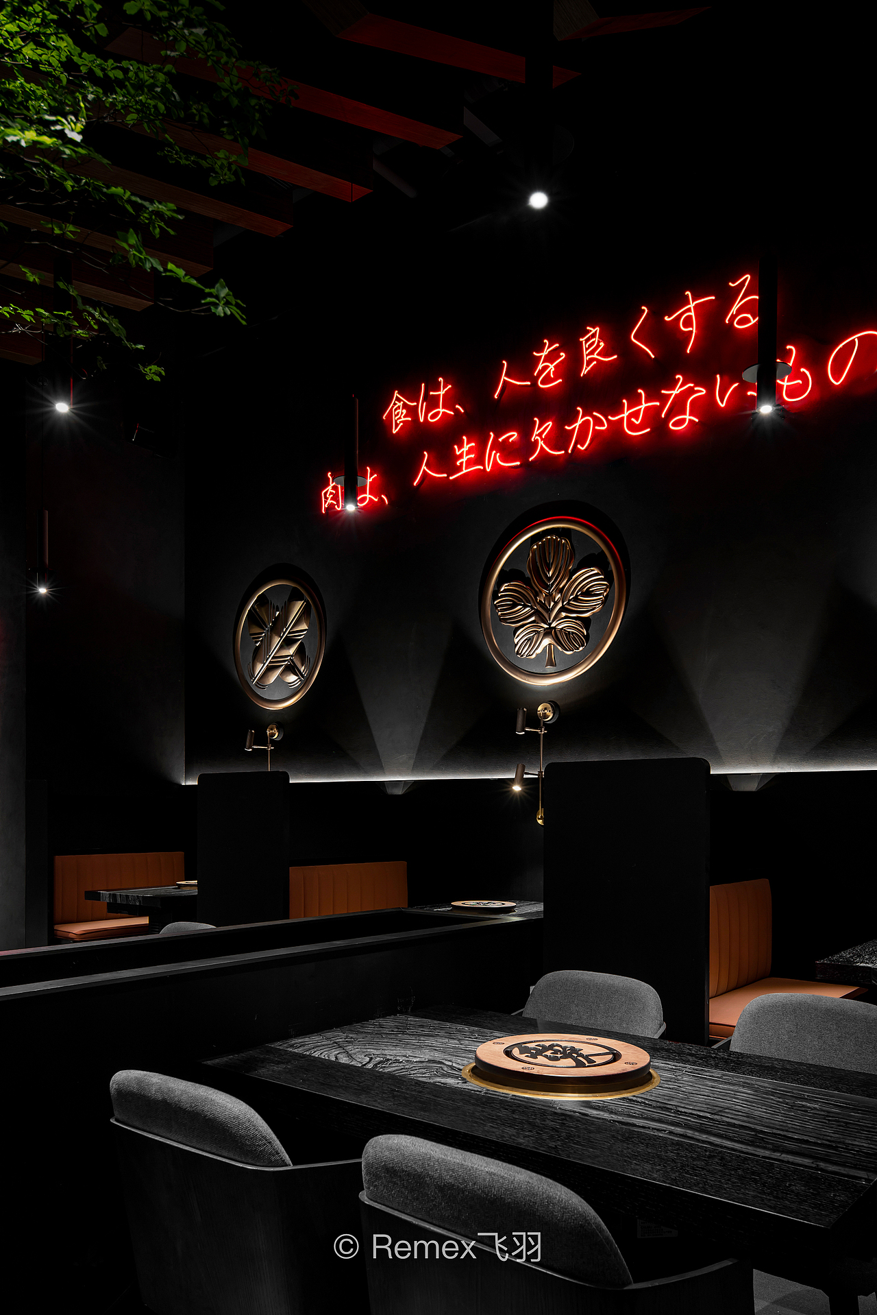 夜幕霓虹里的武士道|空间摄影飞羽