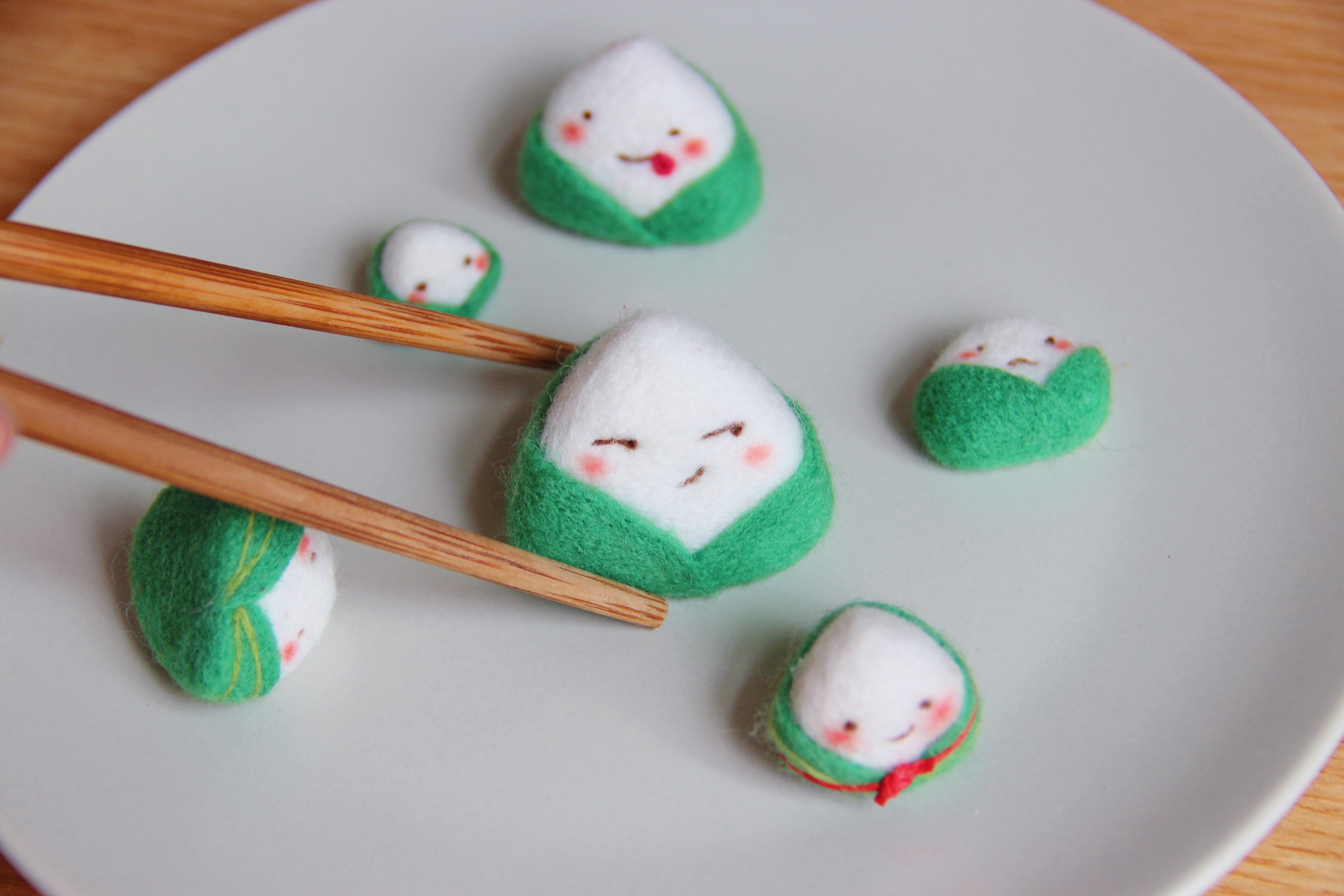 羊毛毡 | 不一样的粽子