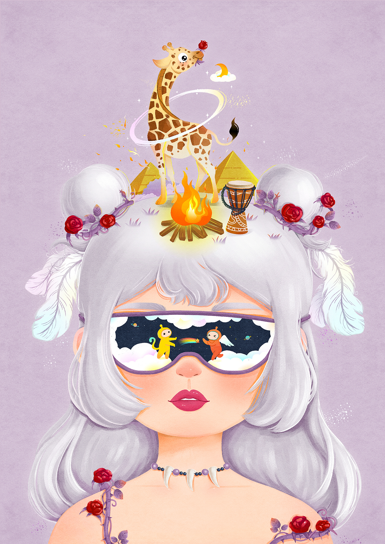 2021年终总结（图ZMjgyMzMzNDg0） - 商业插画 - 站酷设计师詩尔Shier原创素材 - 站酷ZCOOL