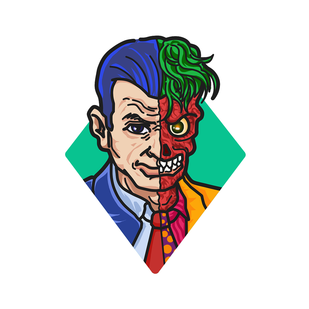 职场撞鬼图（图ZMTgyODcxNjQw） - 商业插画 - 站酷设计师西恩惠原创素材 - 站酷ZCOOL