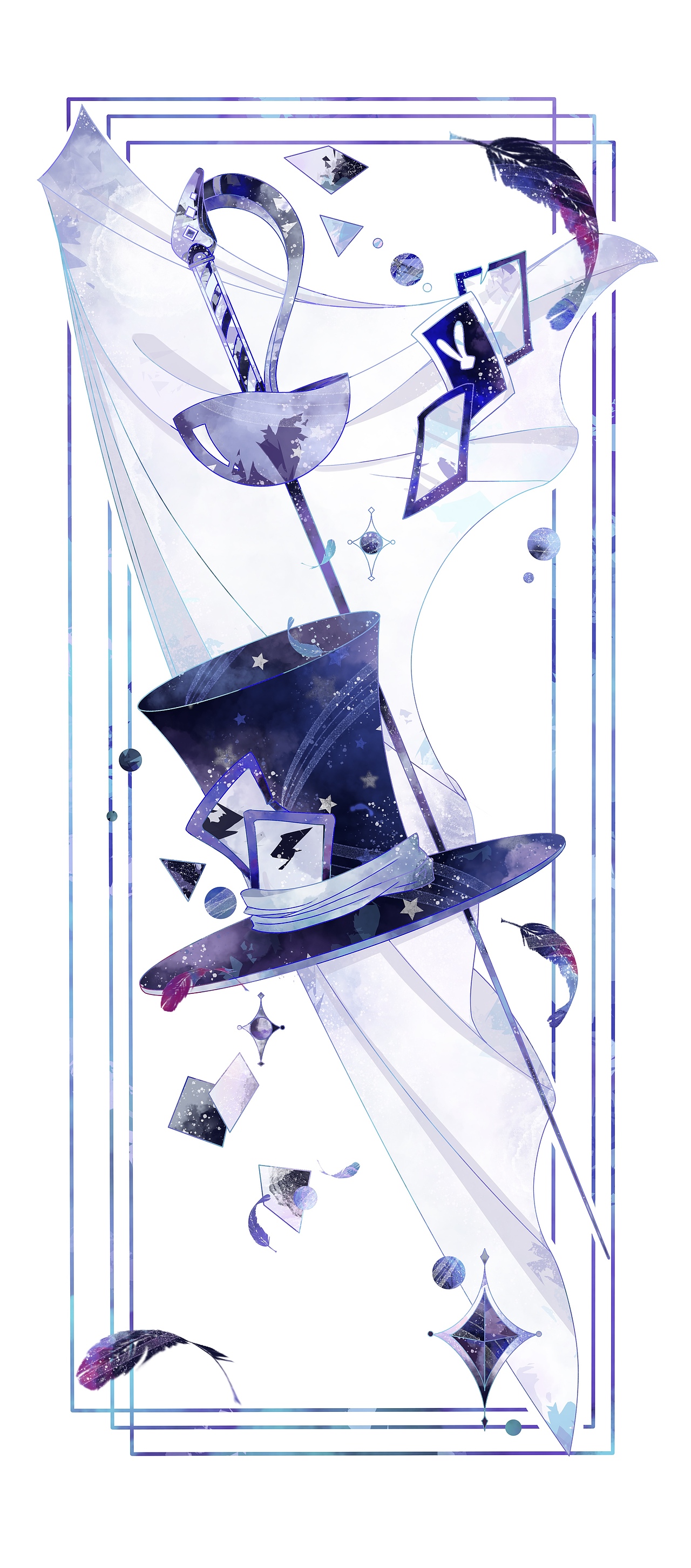 【和纸胶带】*心之幻境*（图ZMTkyMjAzMTAw） - 商业插画 - 站酷设计师白熊家的盐原创素材 - 站酷ZCOOL