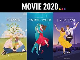 电影插画合集（二）爱情电影