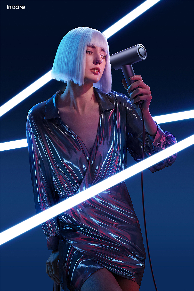 小米 x inDare | 米家高速吹风机 H700 视觉传播创意