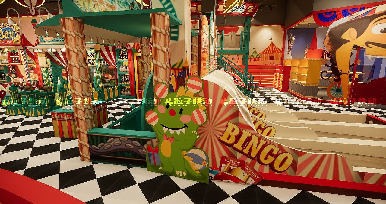 粒子原创空间·鲁比猴钻石马戏团长沙宜家店（图ZMzY0MDAyMjA4） - 商业空间设计 - 站酷设计师粒子跳动商业空间原创素材 - 站酷ZCOOL