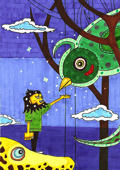 《出游记》涂鸭 绘本（图ZMjc2NDY0NTY=） - 新锐潮流插画 - 站酷设计师想翔就知道原创素材 - 站酷ZCOOL