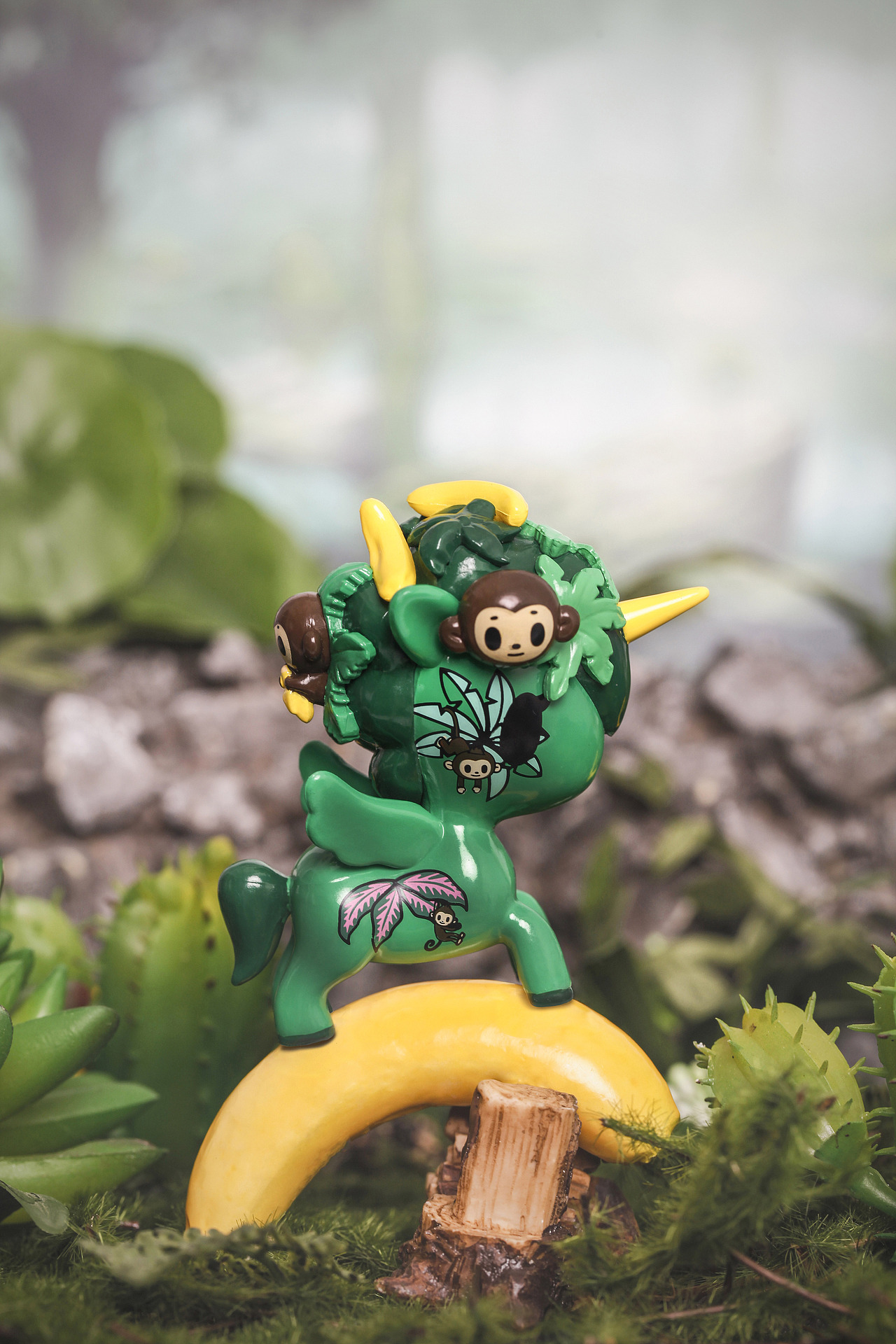 独角兽家族第八代盲盒摄影