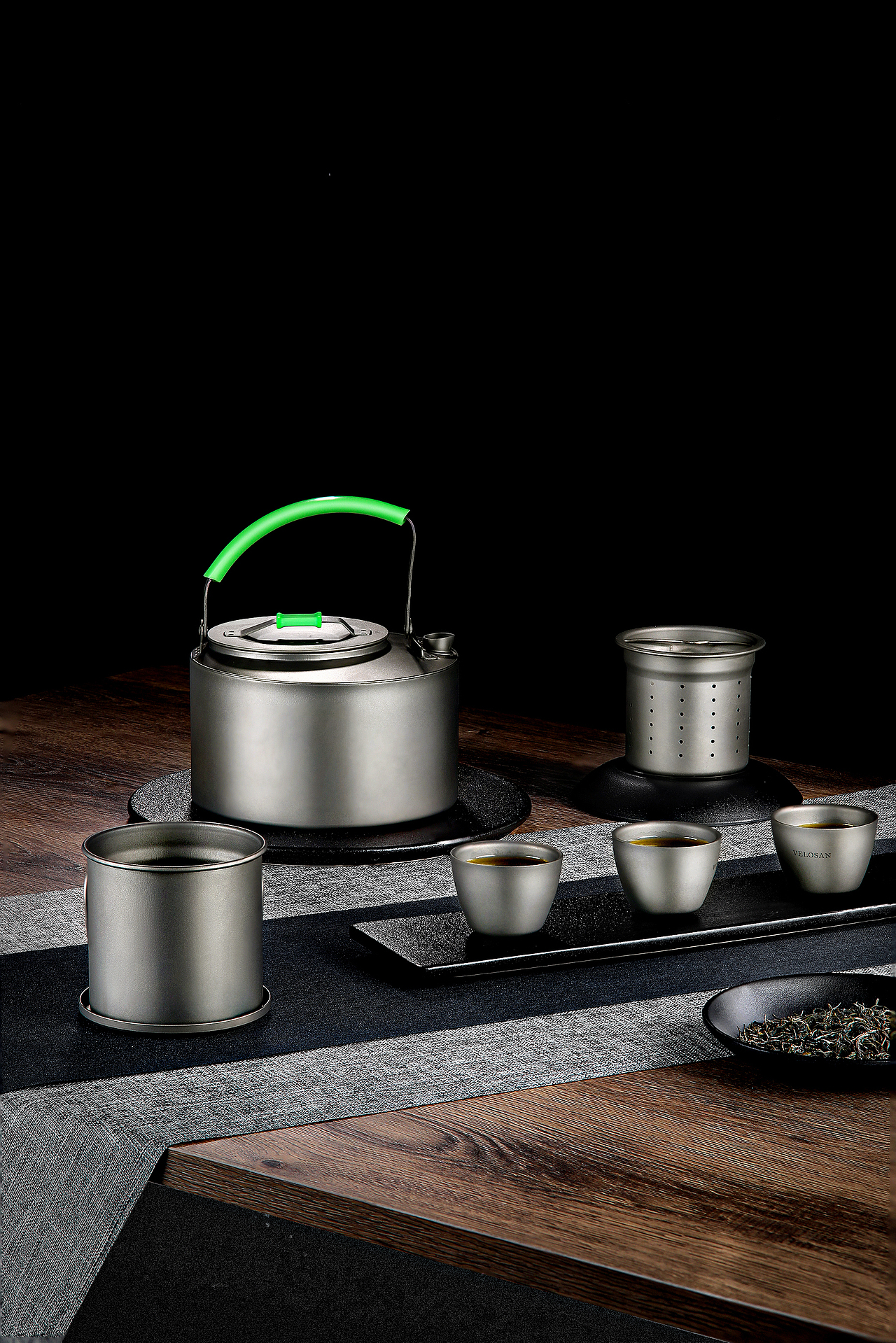 饮茶饮茶 钛茶具（图ZMjc1MzEyMzk2） - 产品摄影 - 站酷设计师EdisonChenKoon原创素材 - 站酷ZCOOL