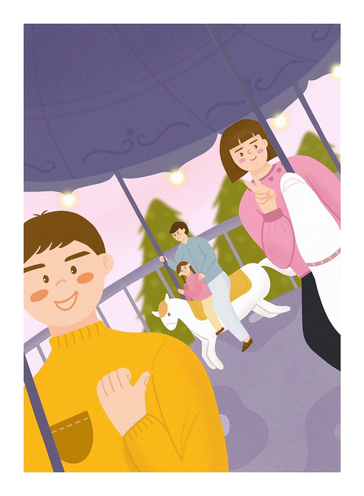 小确幸系列插画