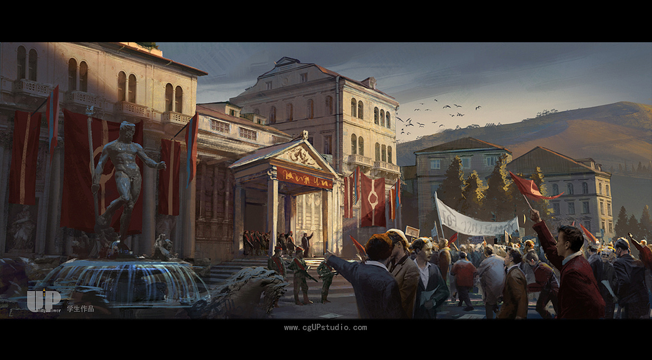 UP studio 2018影视概念设计班学生作品