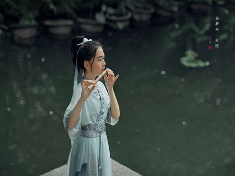 女俠風漢服拍攝（個人主頁-ZNDE0NjA4MDg=） - 人像攝影 - 站酷設計師杭州攝影師珠子原創(chuàng)素材 - 站酷ZCOOL