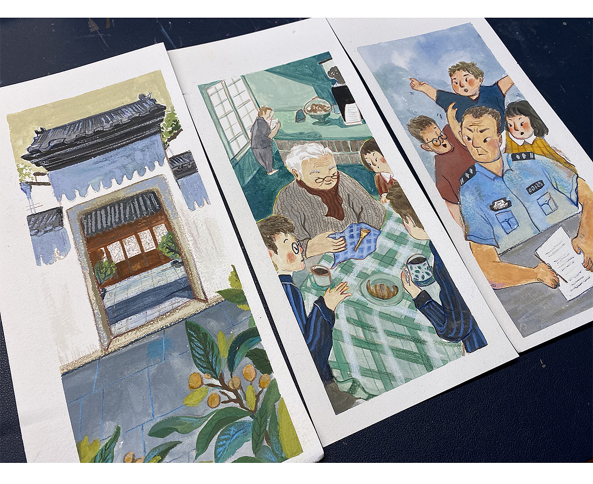 十月少年文学杂志配图合集