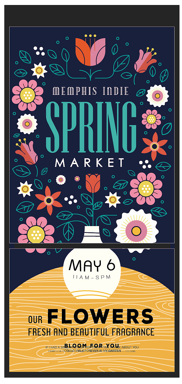 花店的导视牌画面换了一个风格