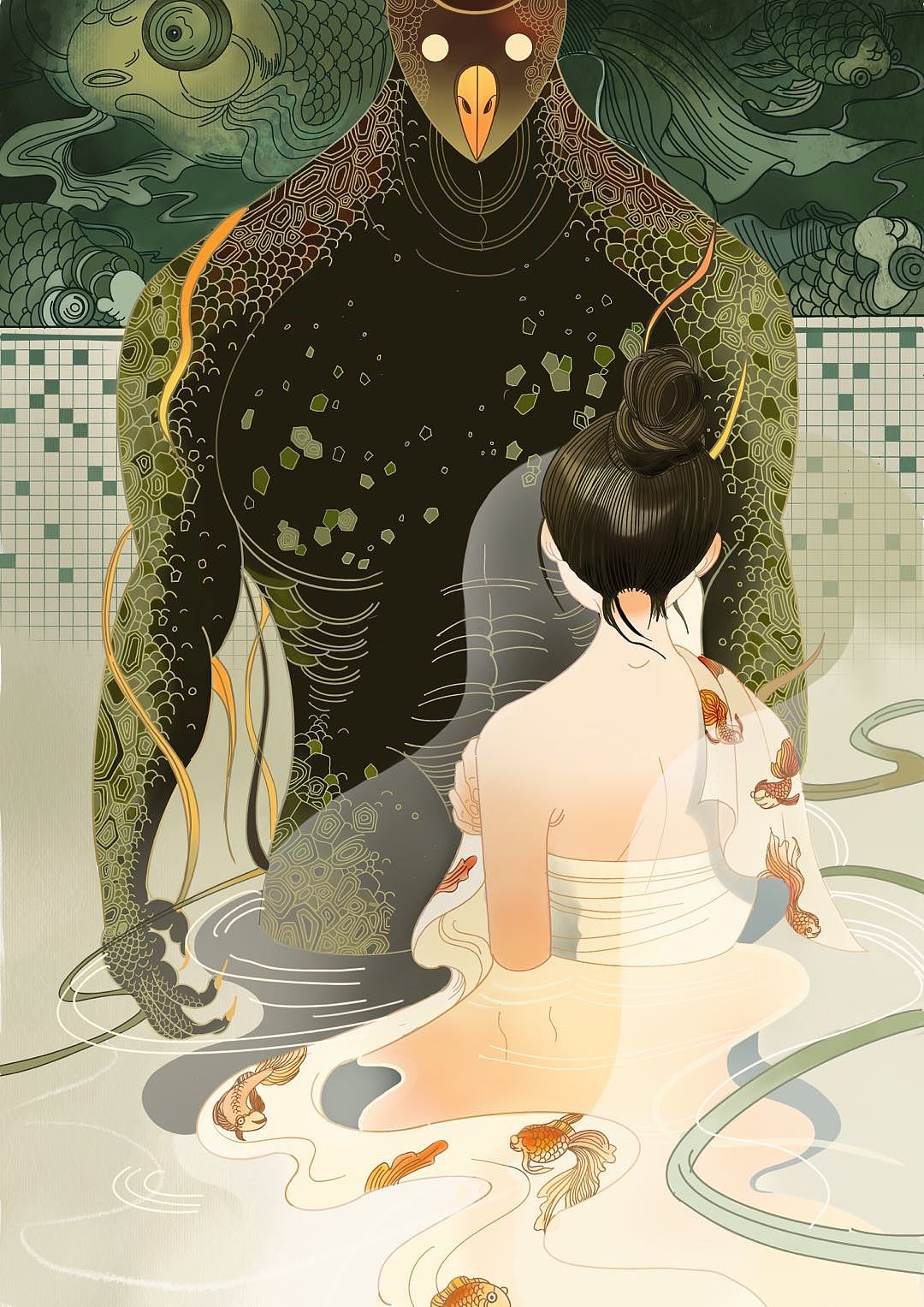 倪传婧临摹习作