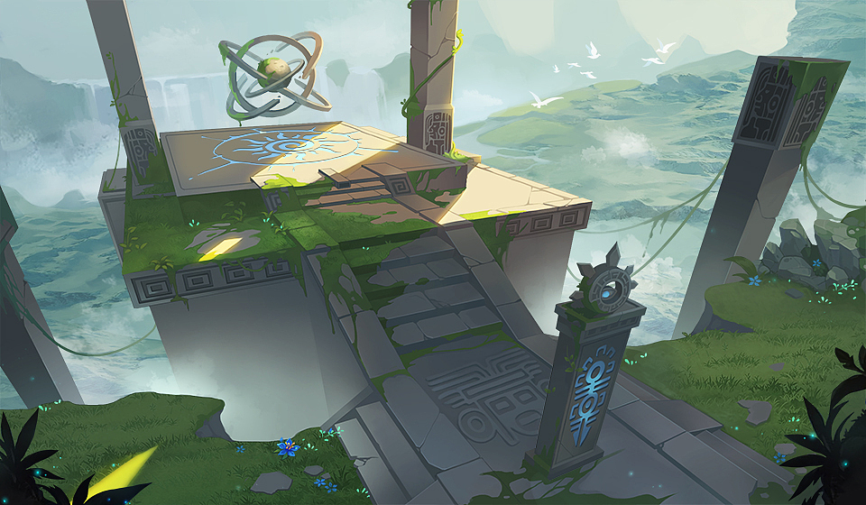 祭坛|插画|游戏原画|幼稚园画师_原创作品-站酷zcool