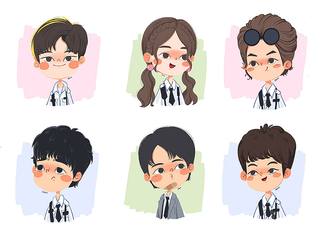 工作室成员作品-宇宙Nono（图ZMjQxMDcxODM2） - 儿童插画 - 站酷设计师钟钟插画工作室原创素材 - 站酷ZCOOL