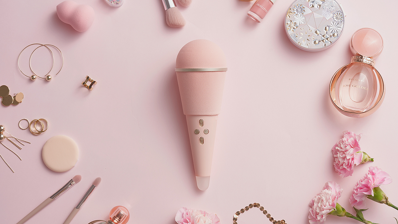 佳简几何设计 XIVO DESIGN | 网红黑樱桃麦克风（图ZMTczODEwNTY4） - 电子产品 - 站酷设计师佳简几何工业设计原创素材 - 站酷ZCOOL