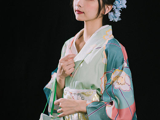 迟到的神明少女|日系人像摄影棚拍